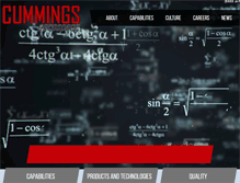 Tablet Screenshot of cummingsaerospace.com